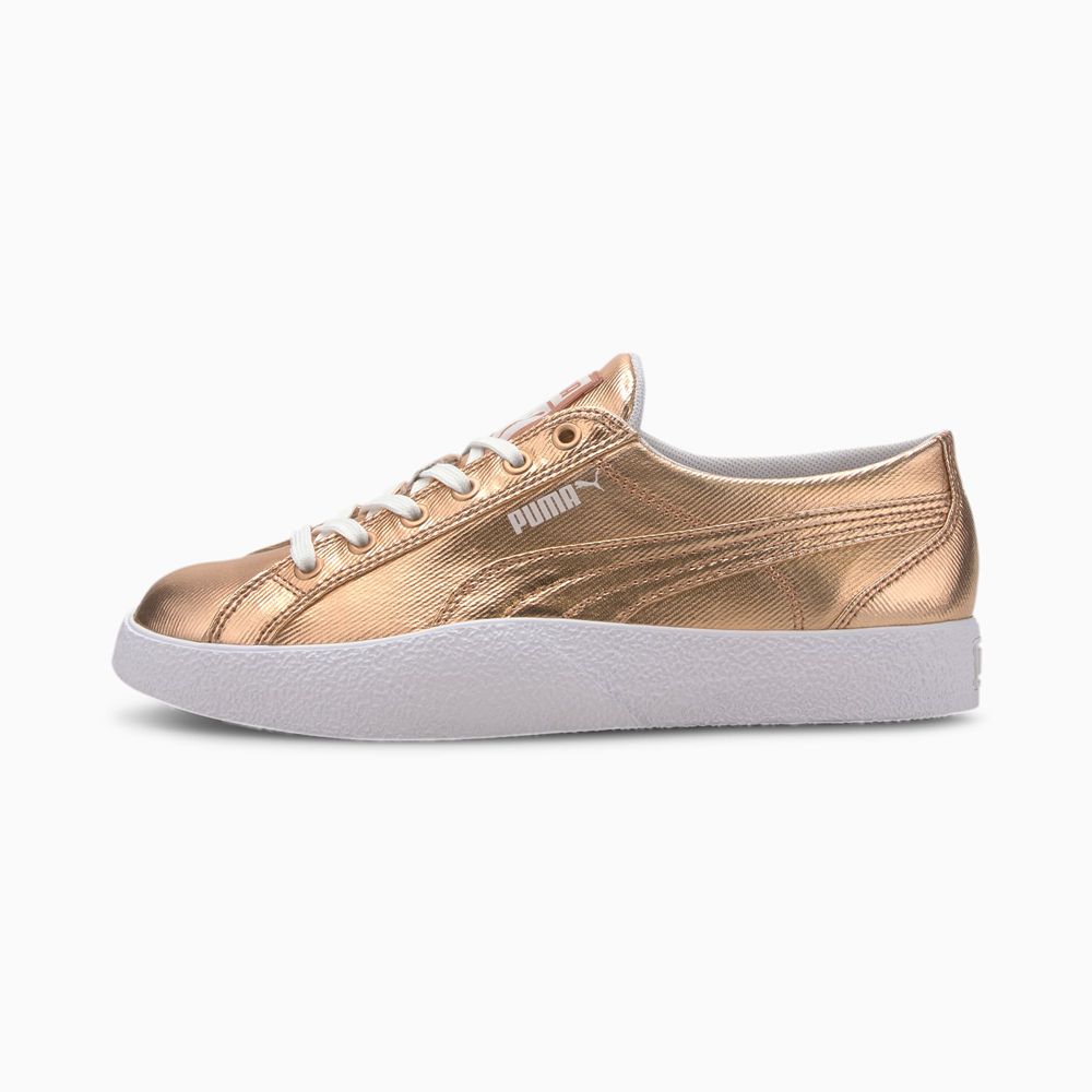 Puma Love Metallic Női Sportcipő - Rózsaszín Arany ( Hungary - VOMWC7254 )